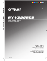 Yamaha RX-V396RDS Manual do usuário