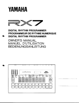 Yamaha RX-7 Manual do proprietário