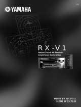 Yamaha RX-V1GL Manual do usuário