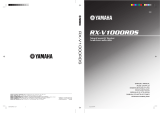 Yamaha RX-V1000RDS Manual do usuário