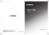 Yamaha RX-V2400 Manual do usuário