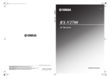 Yamaha RX V2700 - AV Network Receiver Manual do proprietário