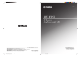 Yamaha RX-V350 Manual do usuário