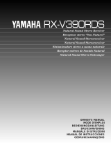 Yamaha RX-V390RDS Manual do usuário