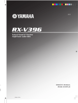 Yamaha RX-V396 Manual do usuário