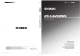 Yamaha RX-V420RDS Manual do usuário