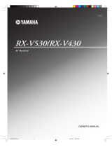 Yamaha RX-V430 Manual do usuário
