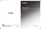 Yamaha RXV461BL Manual do usuário