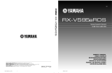 Yamaha RX-V595aRDS Manual do usuário