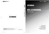 Yamaha RX-V596RDS Manual do proprietário