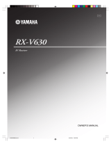 Yamaha RX-V630 Manual do usuário