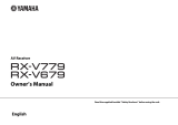 Yamaha AVENTAGE RX-A750 Manual do proprietário