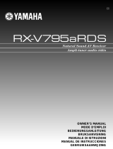 Yamaha RX-V795aRDS Manual do usuário