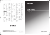 Yamaha RX-V861 Manual do usuário