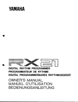 Yamaha RX21 Manual do proprietário