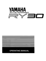 Yamaha RY30 Manual do proprietário