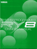 Yamaha RY8 Manual do usuário