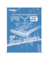 Yamaha RY9 Manual do usuário