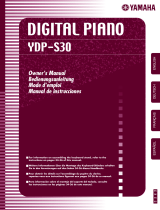 Yamaha YDP-S30 Manual do proprietário