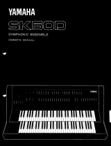 Yamaha SK50D Manual do proprietário