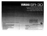 Yamaha SR-30 Manual do proprietário