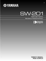 Yamaha SW-201 Manual do proprietário