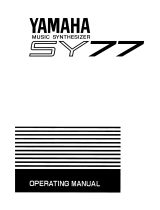 Yamaha SY77 Manual do proprietário