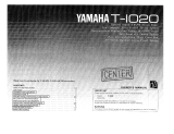 Yamaha T-1020 Manual do proprietário