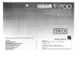 Yamaha T-700 Manual do proprietário