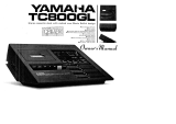 Yamaha TC800GL Manual do proprietário