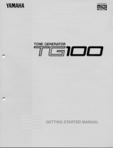 Yamaha TG-33 Manual do proprietário