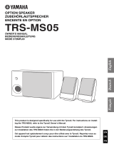 Yamaha TRS-MS05 Manual do proprietário