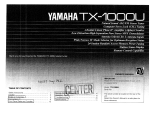 Yamaha TX-1000 Manual do proprietário