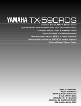 Yamaha TX-590RDS Manual do usuário