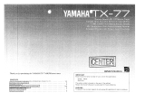 Yamaha TX-77 Manual do proprietário