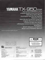 Yamaha TX-950 Manual do proprietário