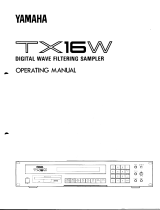 Yamaha TX16W Manual do proprietário