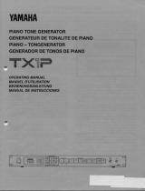 Yamaha TX1P Manual do usuário