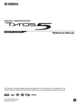 Yamaha Tyros5 Manual do usuário