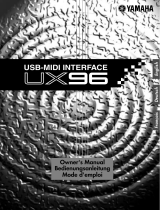 Yamaha UX96 Manual do usuário
