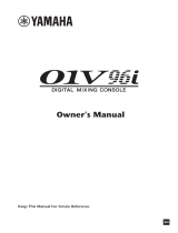 Yamaha 01V96 Manual do proprietário