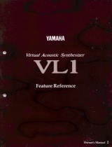 Yamaha VL-1 Manual do proprietário