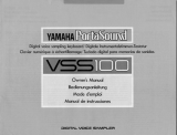 Yamaha VSS100 Manual do proprietário