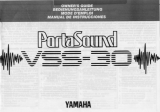 Yamaha VSS-30 Manual do proprietário