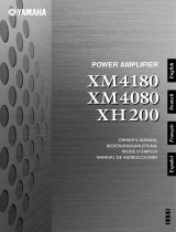 Yamaha XM4080 Manual do proprietário
