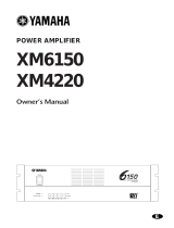 Yamaha XM6150 Manual do usuário