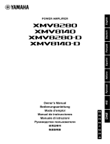 Yamaha XMV4140-D Manual do proprietário
