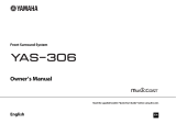 Yamaha YAS-306 Manual do proprietário