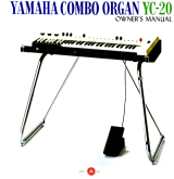 Yamaha YC-20 Manual do proprietário
