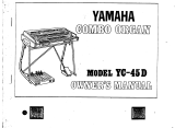 Yamaha YC-45D Manual do proprietário